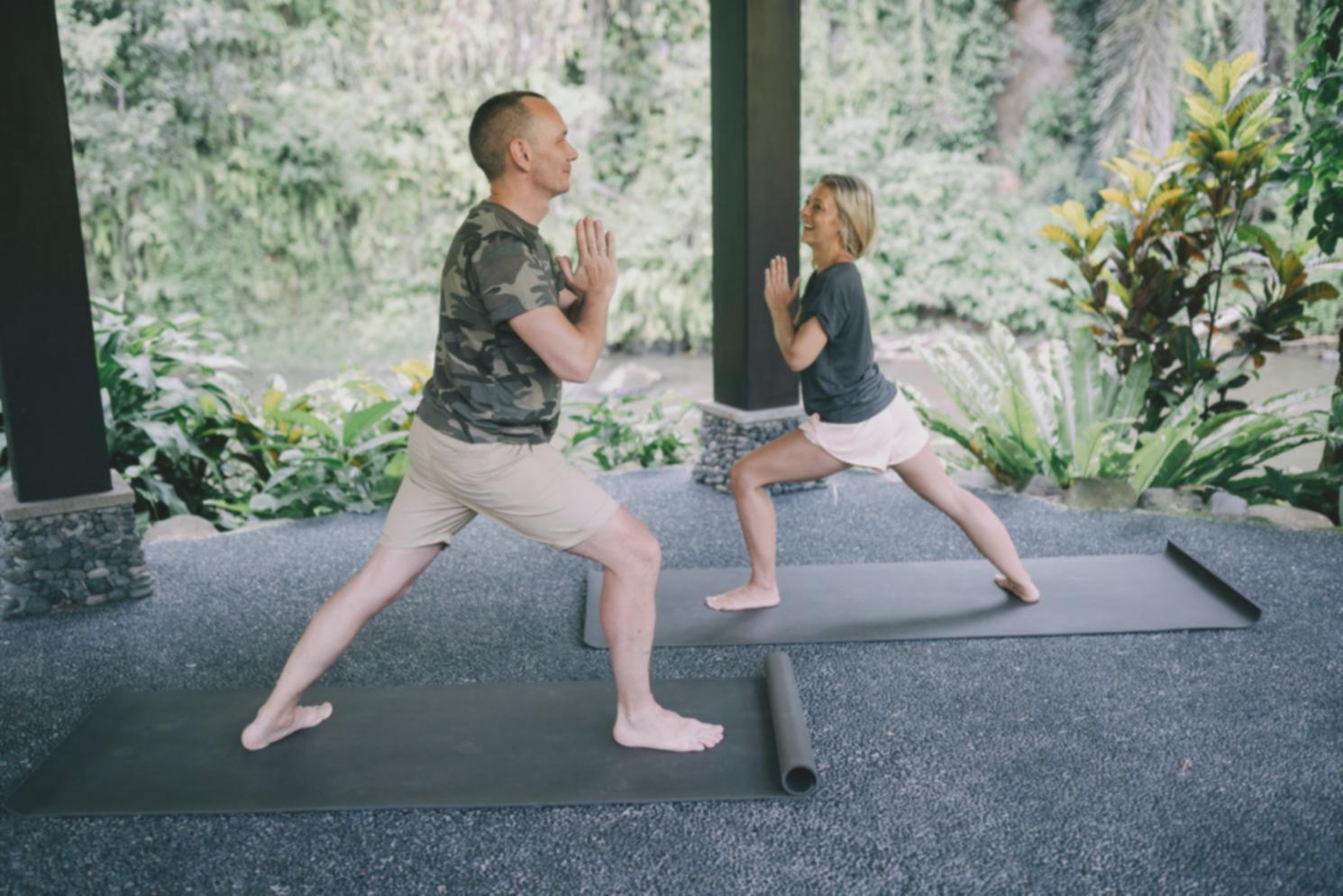 Mindful awareness practice in natural setting